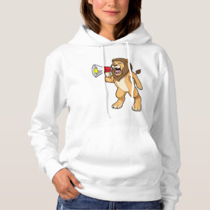 Pull À Capuche Lion avec microphone