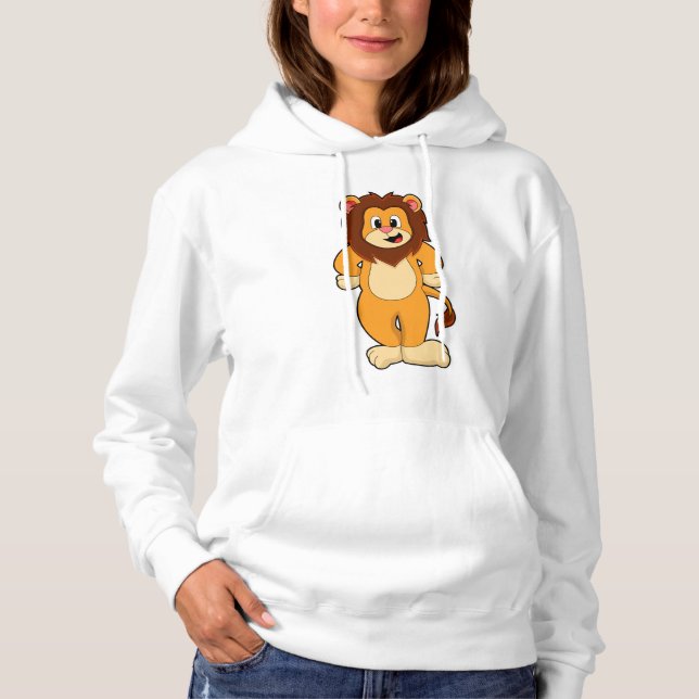 Pull À Capuche Lion debout (Devant)