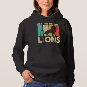 Pull À Capuche Lion Hommes Femmes Lion Jungle Safari Animal