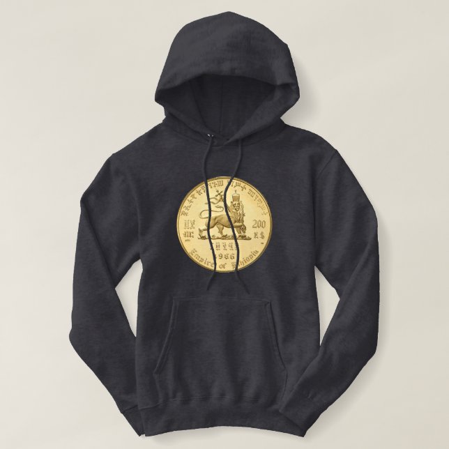 Pull À Capuche Lion of Judah (Design devant)