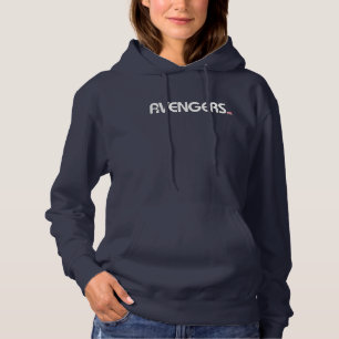 Pull À Capuche Logo Avengers Contour