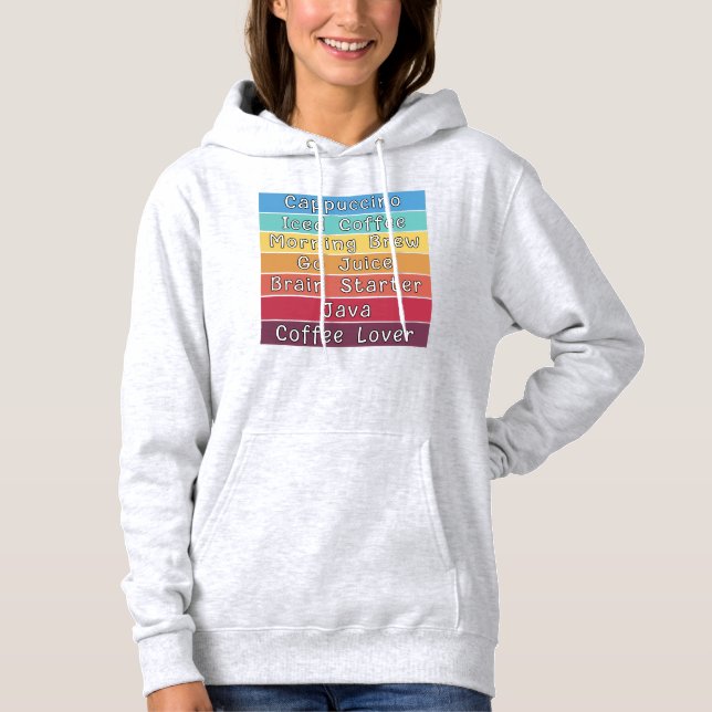 Pull À Capuche Louveur de café (Devant)