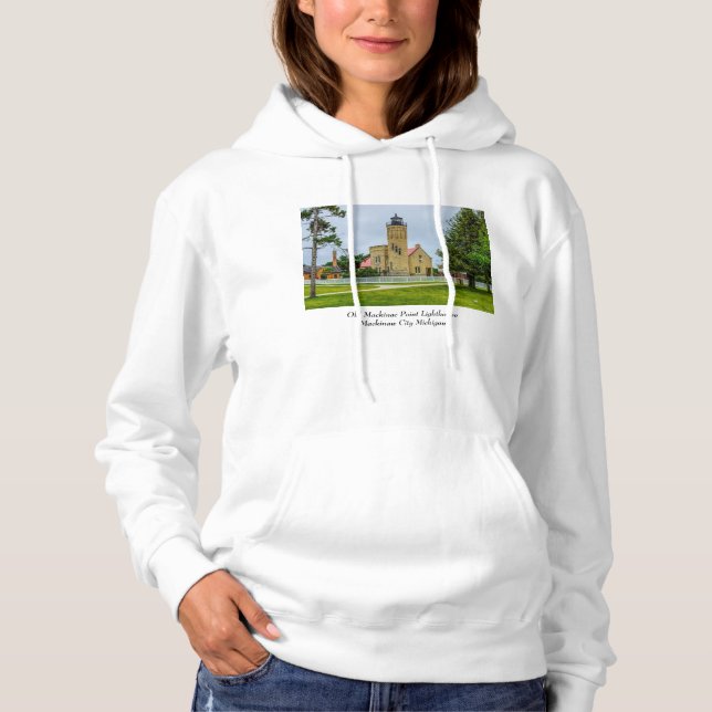 Pull À Capuche Lumière de la pointe Mackinac (Devant)