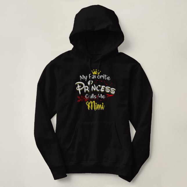Pull À Capuche Ma princesse préférée M'appelle Mimi (Design devant)