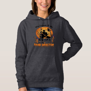 Pull À Capuche Maison hantée Halloween directeur fanfare balai ca