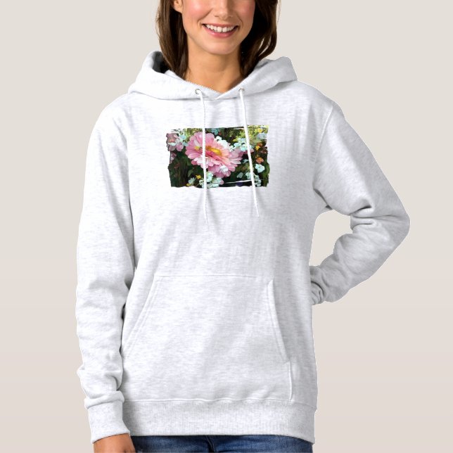 Pull À Capuche Maisy en rose (Devant)