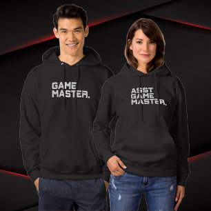 Pull À Capuche Maître de Jeu Assistant de Texte Moderne pour Femm
