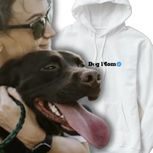 Pull À Capuche Maman Chien (dog mom)