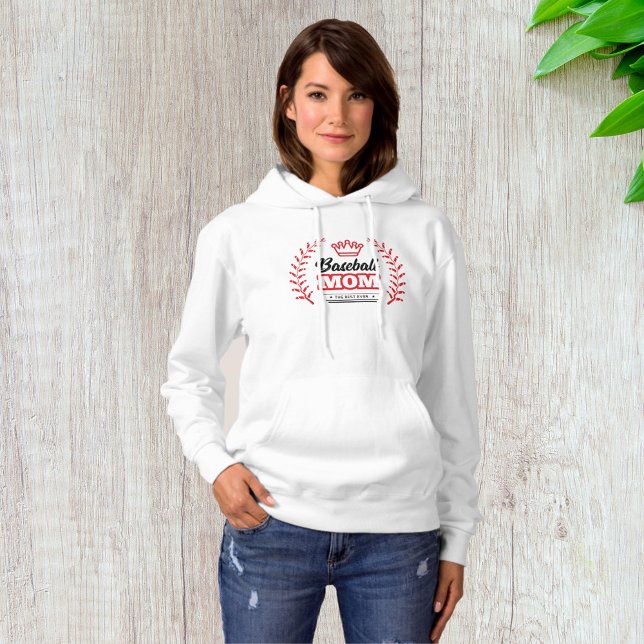 Pull À Capuche Maman De Baseball Chemise La Meilleure Couronne Ja (Créateur téléchargé)