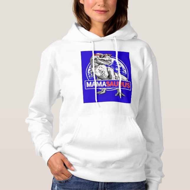 Pull À Capuche Mamasaurus  (Devant)