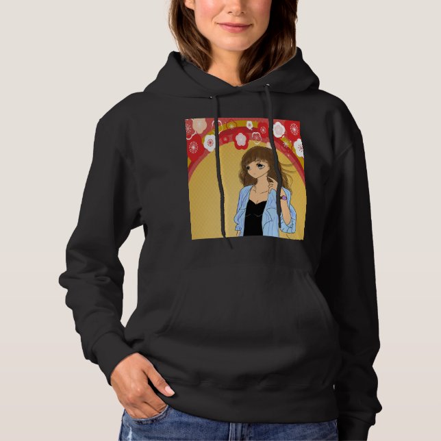 Pull À Capuche Manga Anime (Devant)