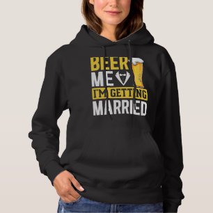 Pull À Capuche Mariage Hommes Groom Boire Bière Mariage  Enterrem