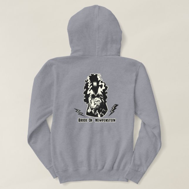 Pull À Capuche Mariée de Newfenstein (Design dos)