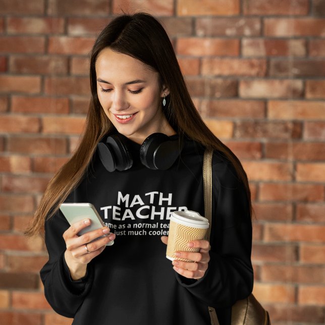 Pull À Capuche Math Teacher Funny Math (Créateur téléchargé)