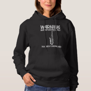 Pull À Capuche Meilleur Cadeau Saxophone Pour Hommes Femmes Instr