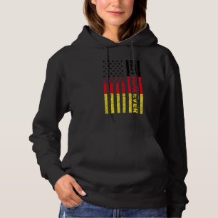 Pull À Capuche Meilleur Papa Rétro Homme Drapeau Allemand América
