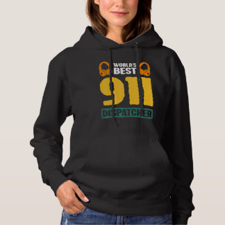 Pull À Capuche Meilleur répartiteur 911 au monde