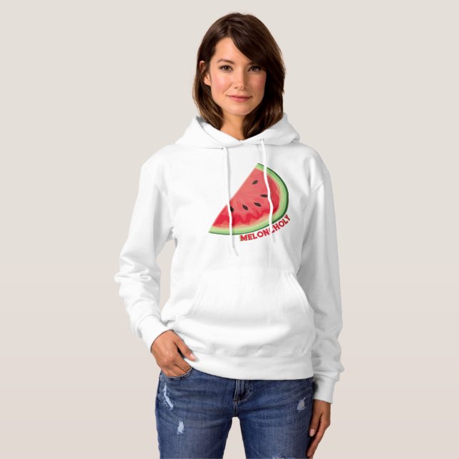Pull À Capuche Meloncholy (Devant entier)