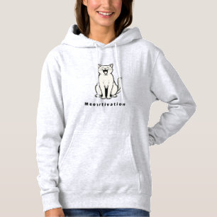 Pull À Capuche Meowtivation – Conception de jeu de mots félin min