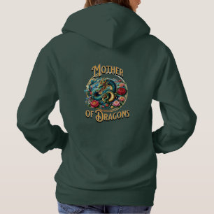 Pull À Capuche Mère des dragons Maman et Baby Dragon