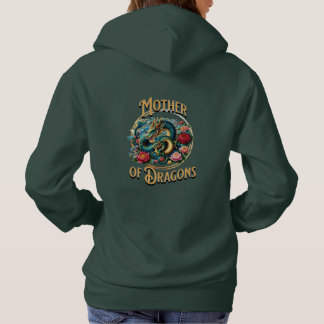 Pull À Capuche Mère des dragons Maman et Baby Dragon
