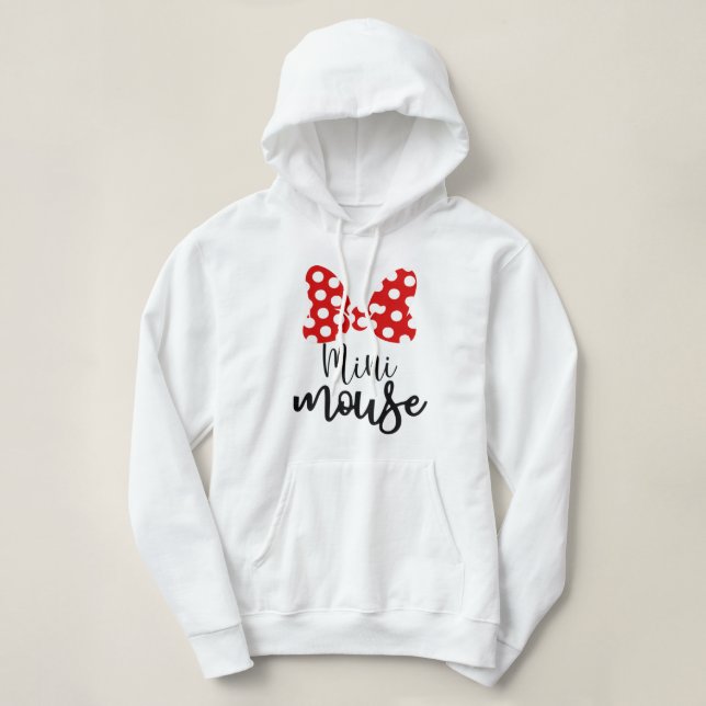 Pull À Capuche Mini chemise souris (Design devant)