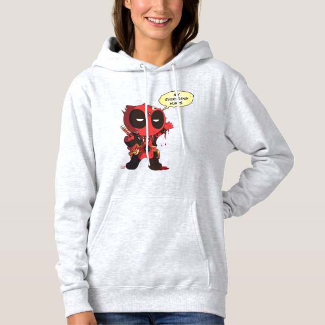 Pull À Capuche Mini Survivant de Deadpool (Devant)