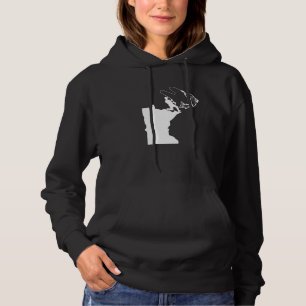 Pull À Capuche Minnesota Pêche Homme Amour À Poisson
