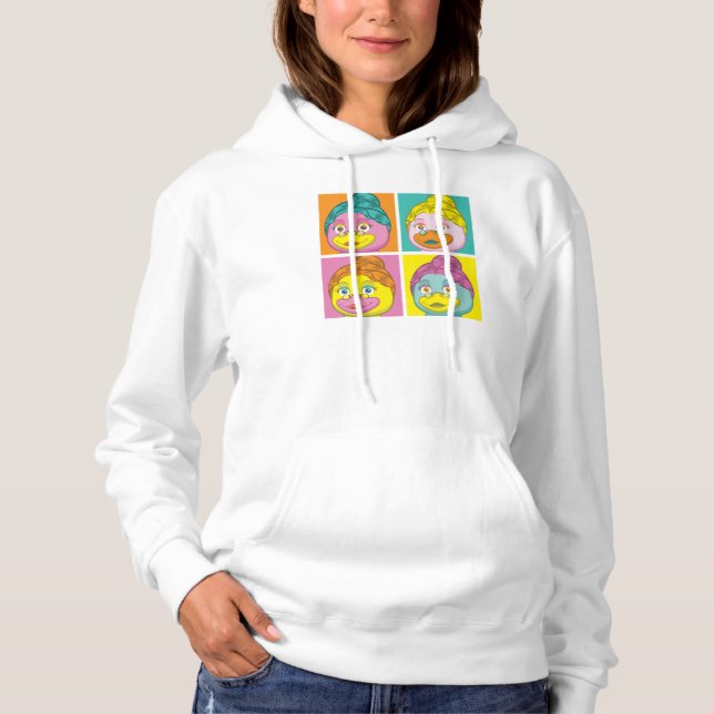 Pull À Capuche Mme Birdy Pop Art (Devant)