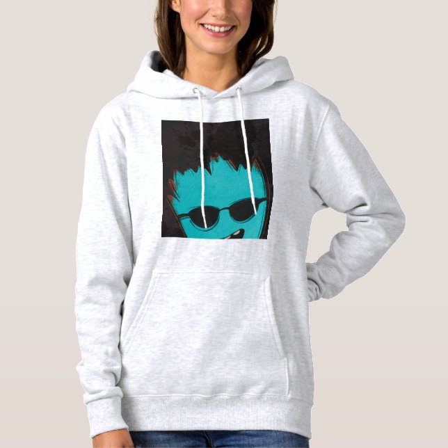 Pull À Capuche 👑 mode Queen of Fluff (Devant)
