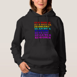 Pull À Capuche Mois de la fierté gay LGBT Le monde a de plus gros
