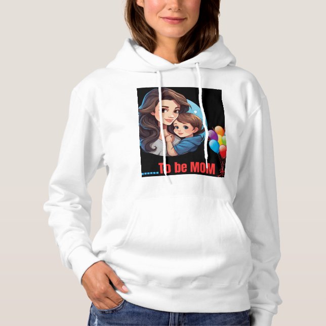 Pull À Capuche Mom customised premium classic Hoodies (Devant)
