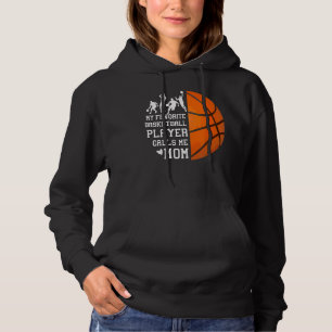 Pull À Capuche Mon Joueur De Basket Favori M'Appelle Maman 2