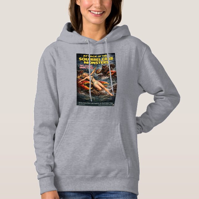 Pull À Capuche Monstres Crabes Écureuils (Devant)