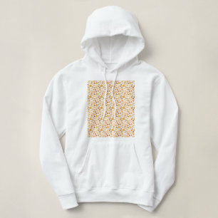 Pull À Capuche Motif d'automne avec Citrouille, Feuille : Eléganc