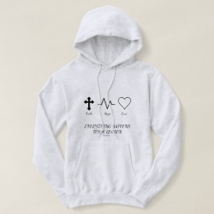 Pull À Capuche Mots chrétiens