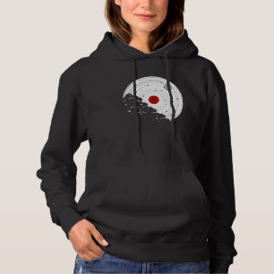 Pull À Capuche Musique vintage Vinyl Record Nature Design