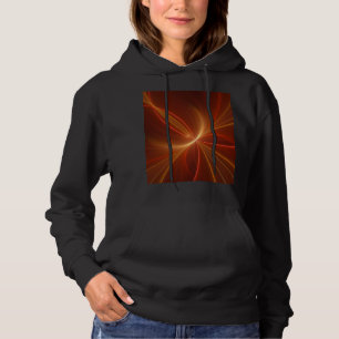 Pull À Capuche Mystique Abstrait Fractal Art Moderne Couleurs cha