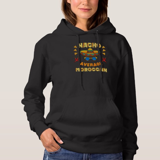 Pull À Capuche Nacho Moyenne Marocaine Cinco De Mayo (Devant)