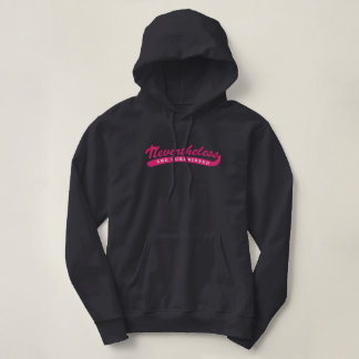 Pull À Capuche Néanmoins, elle purrsisted.