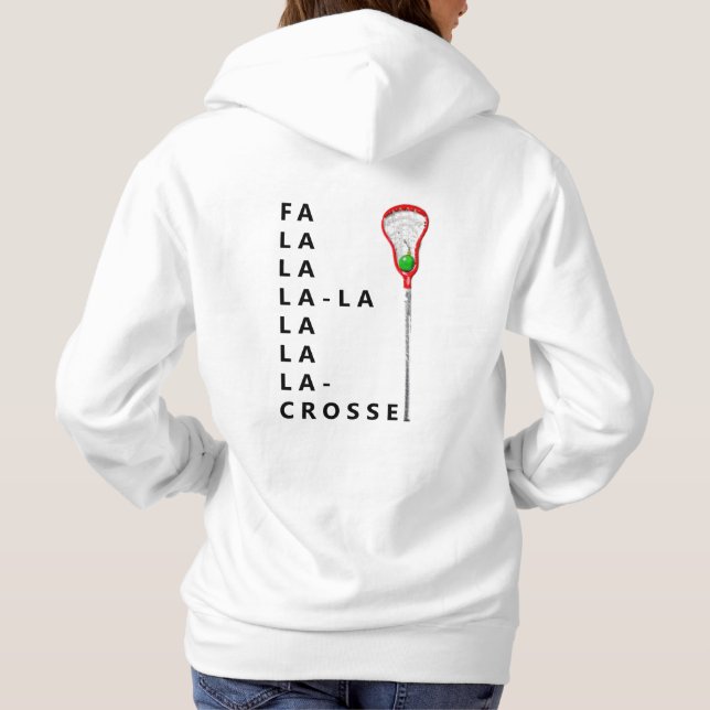 Pull À Capuche Noël de crosse amusant (Dos)