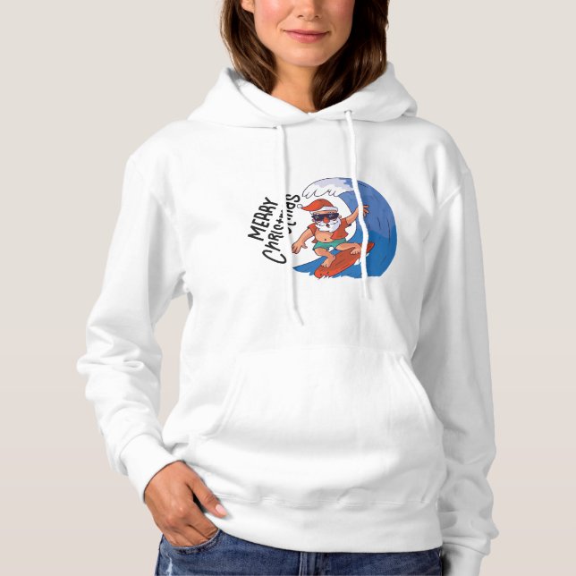 Pull À Capuche Noël en juillet (Devant)