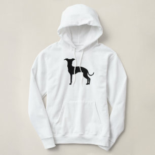 Pull À Capuche Noir (Ou Votre Couleur) Italien Gris Silhouette