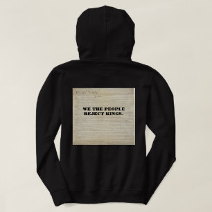 Pull À Capuche Nous le Peuple Pas de Rois Sweatshirt