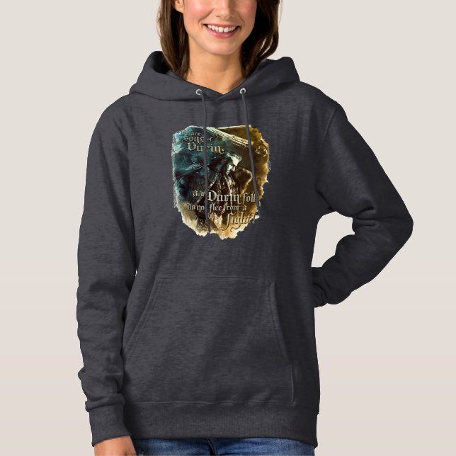Pull À Capuche Nous sommes fils de Durin (Devant)