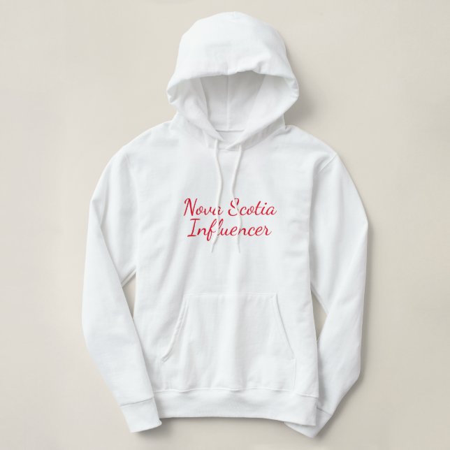 Pull À Capuche Nouvelle-écosse Personnaliser, province ou ville (Design devant)