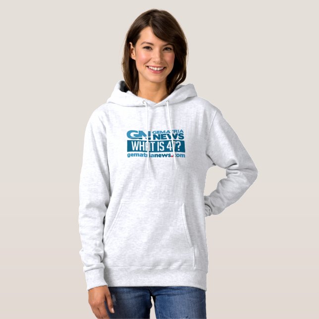 Pull À Capuche Nouvelles de Gematria ce qui est 47 ? Femmes (Devant entier)
