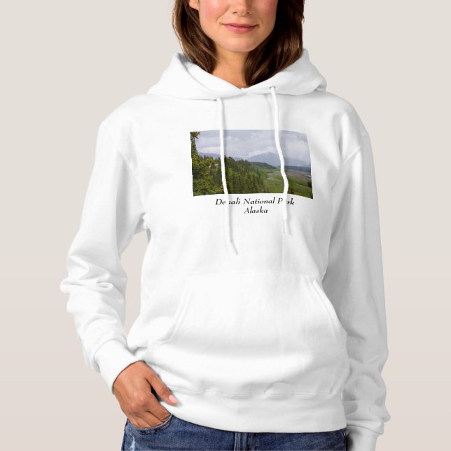 Pull À Capuche Nuageux À Denali (Devant)