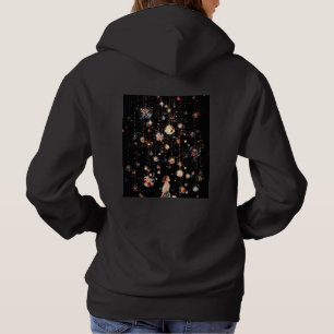Pull À Capuche Nuit étoilée aux orbes lumineuses 