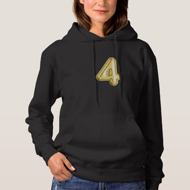 Pull À Capuche Numéro quatre 4 (Devant)